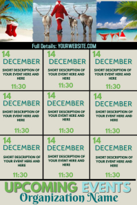 December events flyer Template | PosterMyWall