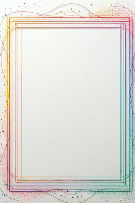 Decorative floral paint poster frame | Colorful paint splash floral ...