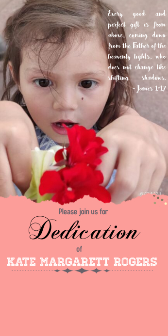 Dedication Template | PosterMyWall