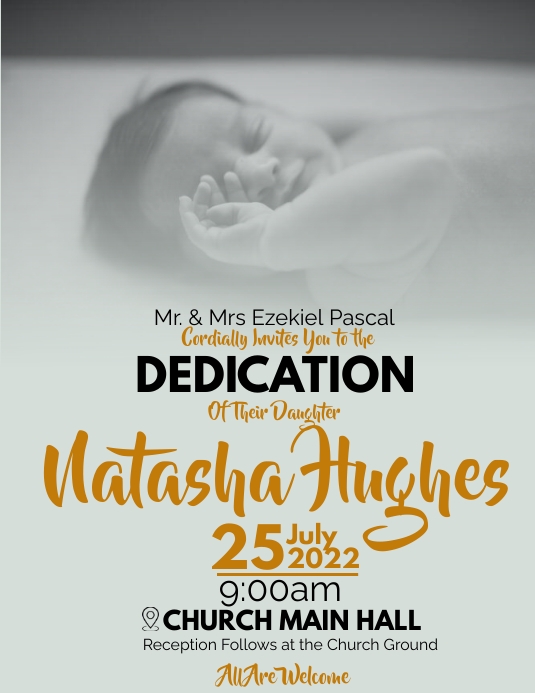 Dedication Posts dedication post Template | PosterMyWall