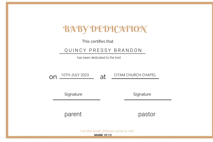 dedication poster Template | PosterMyWall