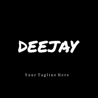 Dejay Name LOGO DESIGN Template | PosterMyWall