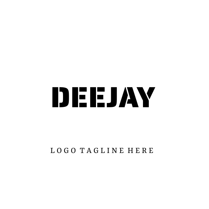 Dejay Name Logo Penyiar Templat | PosterMyWall