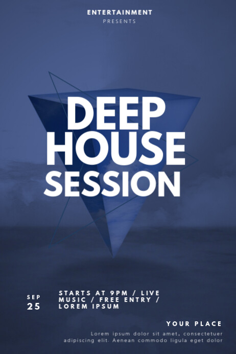 深屋传单模板 Postermywall