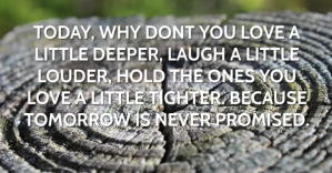 DEEP POWER LOVE QUOTE TEMPLATE Facebook-Anzeige