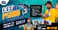 Deep Sea Fishing Competition Facebook Shared Image template