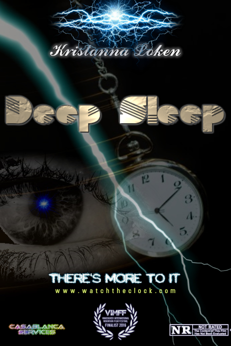 Deep Sleep Poster template
