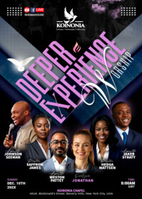 Czarny Worship Experience Event A6 Template