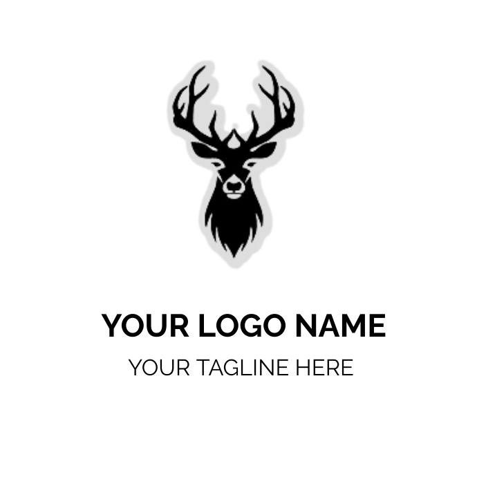 DEER LOGO Template PosterMyWall