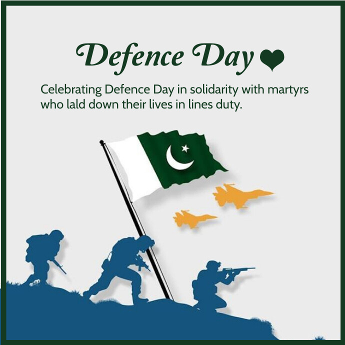 Defence Day Color defence day Template | PosterMyWall