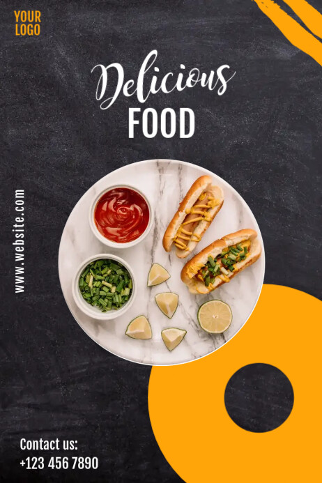 Copy of Delicious Food Poster | PosterMyWall