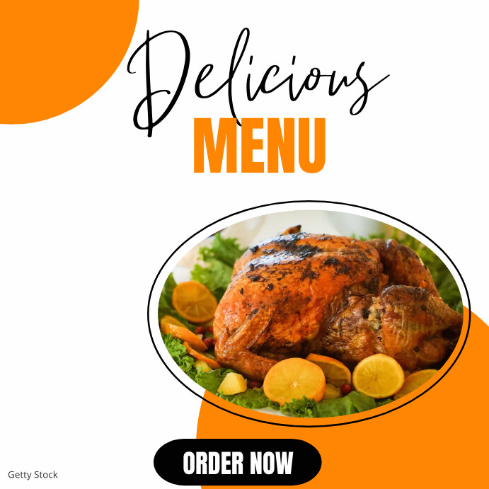 Plantilla de Delicious menu | PosterMyWall