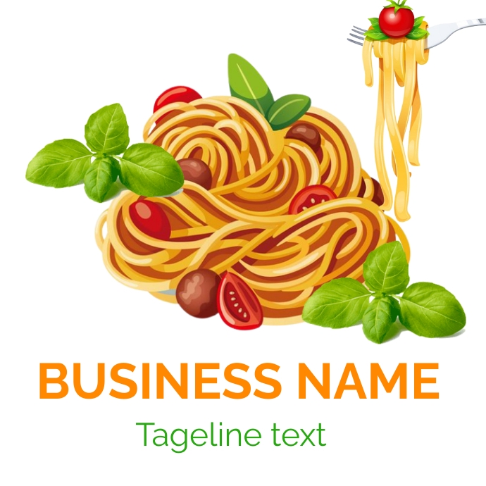 Delicious Pasta logo Template | PosterMyWall