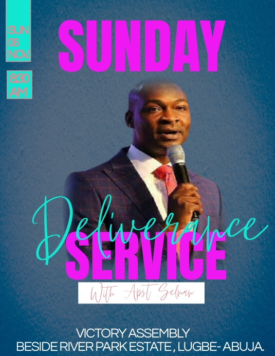 Deliverance Template PosterMyWall