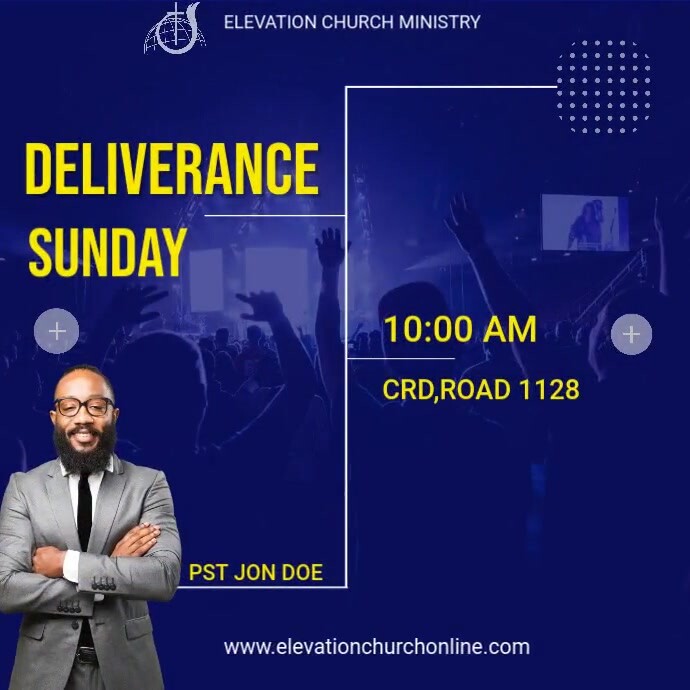 DELIVERANCE SUNDAY (13) Template | PosterMyWall
