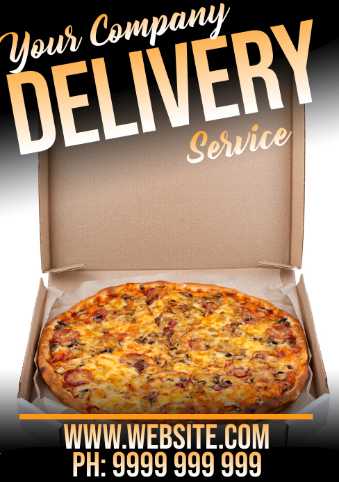 Delivery File Design Delivery Template | PosterMyWall