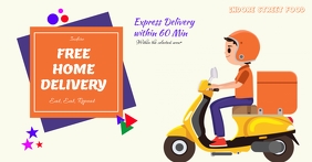 Delivery Facebook Shared Image template