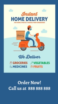 food delivery Template | PosterMyWall