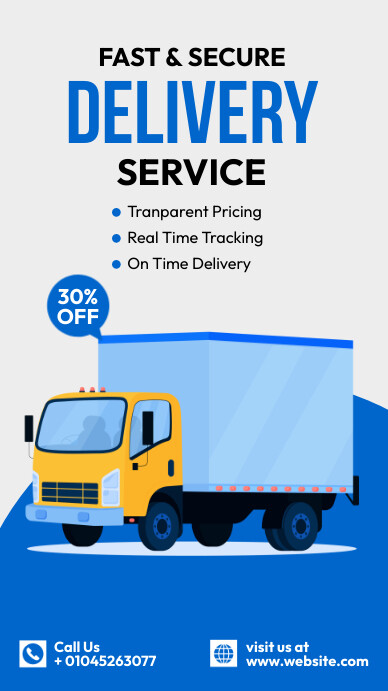 Weekend Delivery Ad Delivery Service Ad Template | PosterMyWall