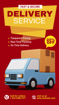 Weekend Delivery Ad Delivery Service Ad Template | PosterMyWall