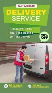 Delivery Driver Advert Examples Delivery Service Ad Template | PosterMyWall