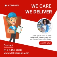 Weekend Delivery Ad Food Delivery Ad Template | PosterMyWall