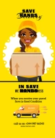 Delivery Services Banner avvolgibile 2' × 5' template