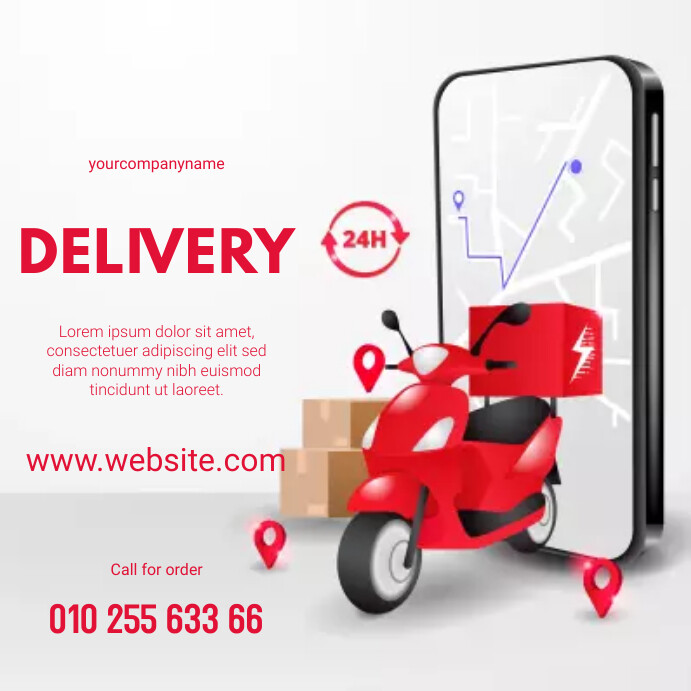 delivery services Template | PosterMyWall