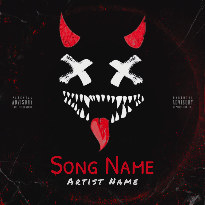 demon Album Cover music art trap mixtape rap Template | PosterMyWall