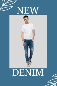 Denim day template Tumblr Graphic