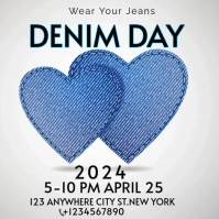Denim day template Cuadrado (1:1)