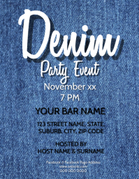 Customizable Design Templates For Jeans Postermywall