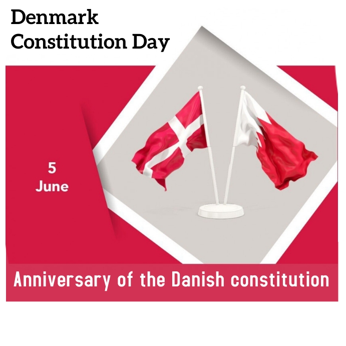 Denmark Constitution Day Template PosterMyWall