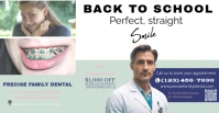 dental, clinic, dentist, orthodontics, dentista, promotion, marketing, mail ads, braces, oral care Facebook begivenhed cover template