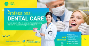 Geel Dental Care Services Imagen Compartida en Facebook Template