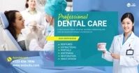 Dental Care Ad Template Obraz udostępniany na Facebooku