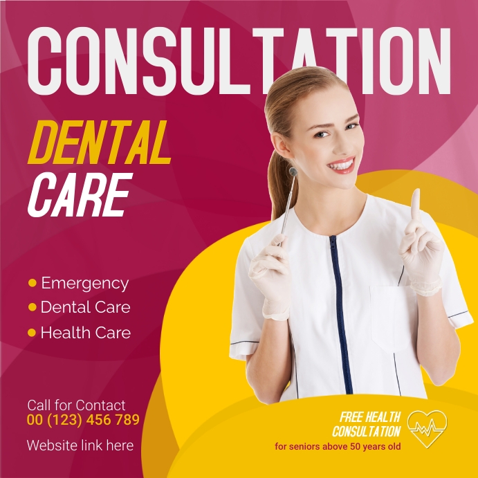 Dental Care Ads Template | PosterMyWall