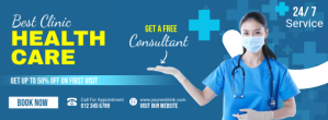 Health Care ADS Facebook-coverfoto template
