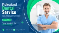 Dental Care Banner YouTube Thumbnail template