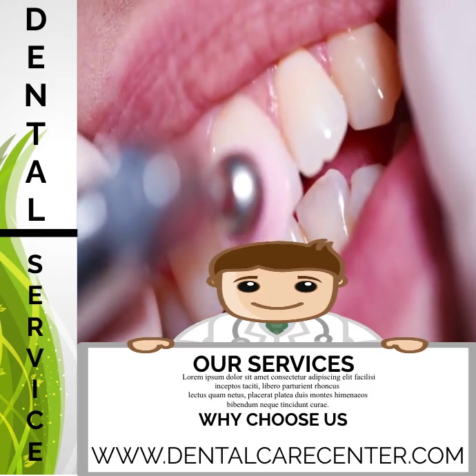 DENTAL CARE CENTER Template PosterMyWall