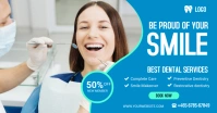 dental care Facebook Gedeelde Prent template