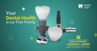 dental care Facebook Gedeelde Prent template