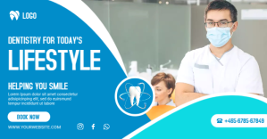 dental care Facebook 共享图片 template