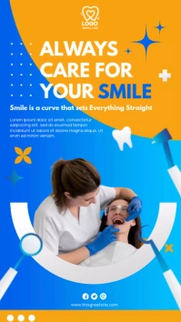 Dental Care of your smile template Instagram Story