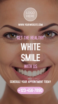 DENTAL CLINIC SERVICES TEMPLATE Digital Display (9:16)