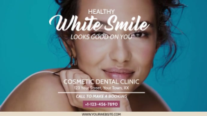 DENTAL CLINIC  SERVICESVIDEO TEMPLATE Digitalt display (16:9)