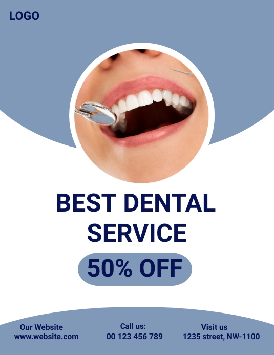 Dental Discount Poster Template PosterMyWall
