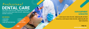Dental Email header Nagłówek wiadomości e-mail template