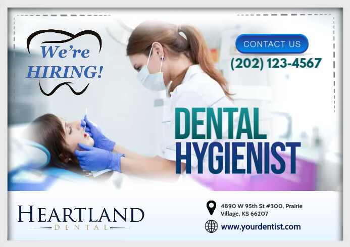 Dental Hygienist A4 template