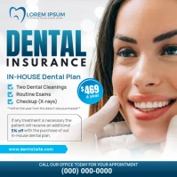 Dental Insurance Vierkant (1:1) template